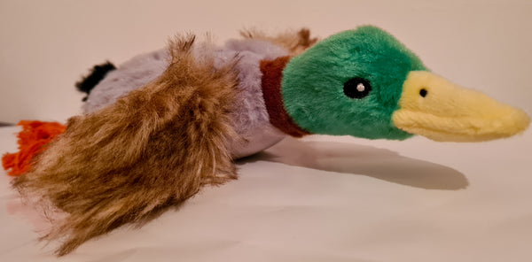 Plush Duck Dog Toy