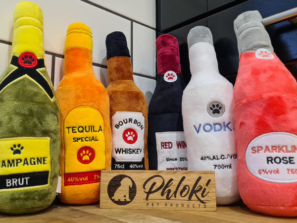 Alcohol Bottle Plush Toy