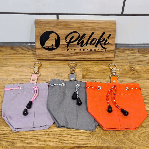 Canvas Dog Treat Pouch