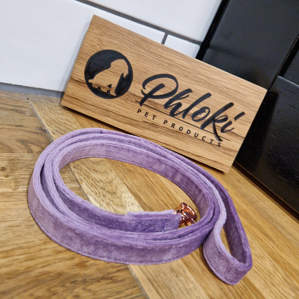 Luxury Velvet Dog Lead