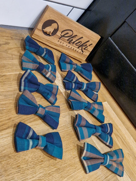 Tartan Collar & Bow Tie