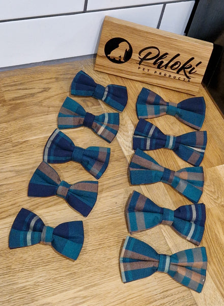 Tartan Collar & Bow Tie