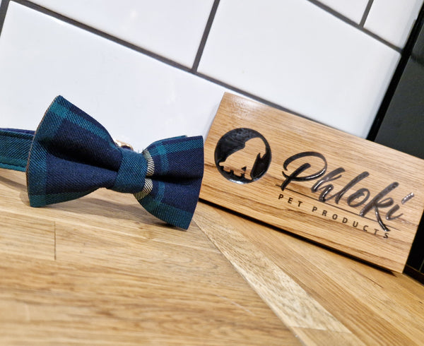 Tartan Collar & Bow Tie